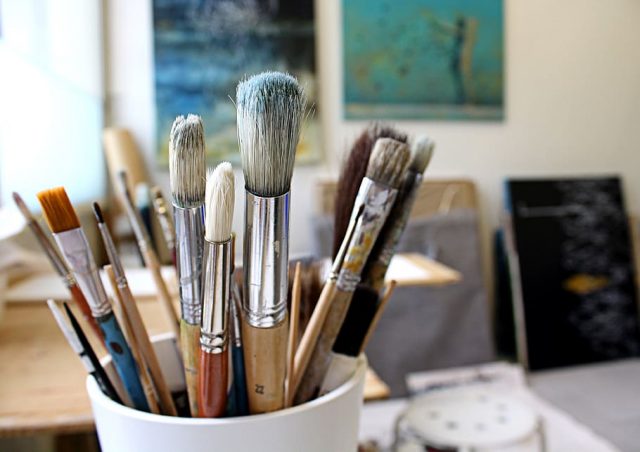 how to clean paint brushes acrylic