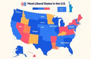 Exploring the Most Liberal States in the U.S. in 2025 Most Liberal States