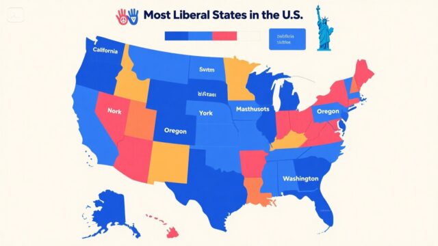 Most Liberal States