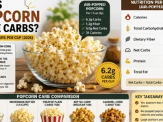 Does Popcorn Have Carbs? 2026 Nutrition Guide With Per-Cup Carbs, Calories, Fiber, and Net Carb Facts Does Popcorn Have Carbs