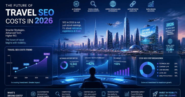 What Travel SEO services cost in 2026