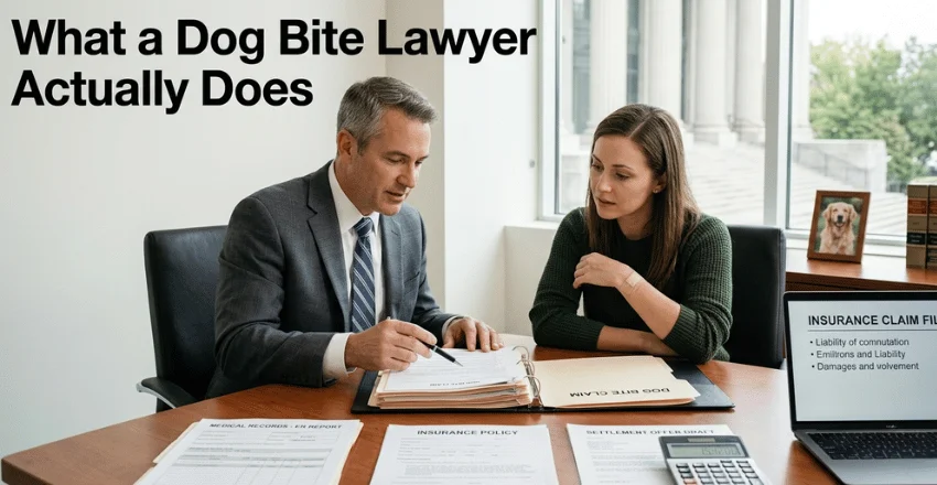 What a dog bite lawyer actually does