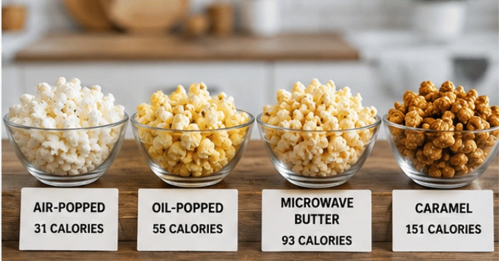 Why Buttered Microwave Bags Read Lower Per Cup