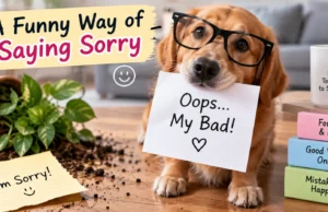 A Funny Way of Saying Sorry: The Ultimate Guide to 55 Playful Apologies, Pro Tips, and More A Funny Way of Saying Sorry