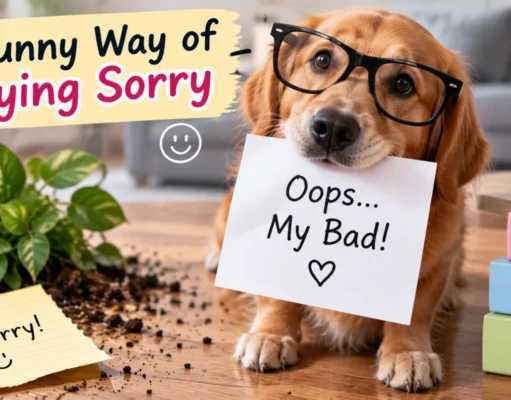 A Funny Way of Saying Sorry: The Ultimate Guide to 55 Playful Apologies, Pro Tips, and More A Funny Way of Saying Sorry